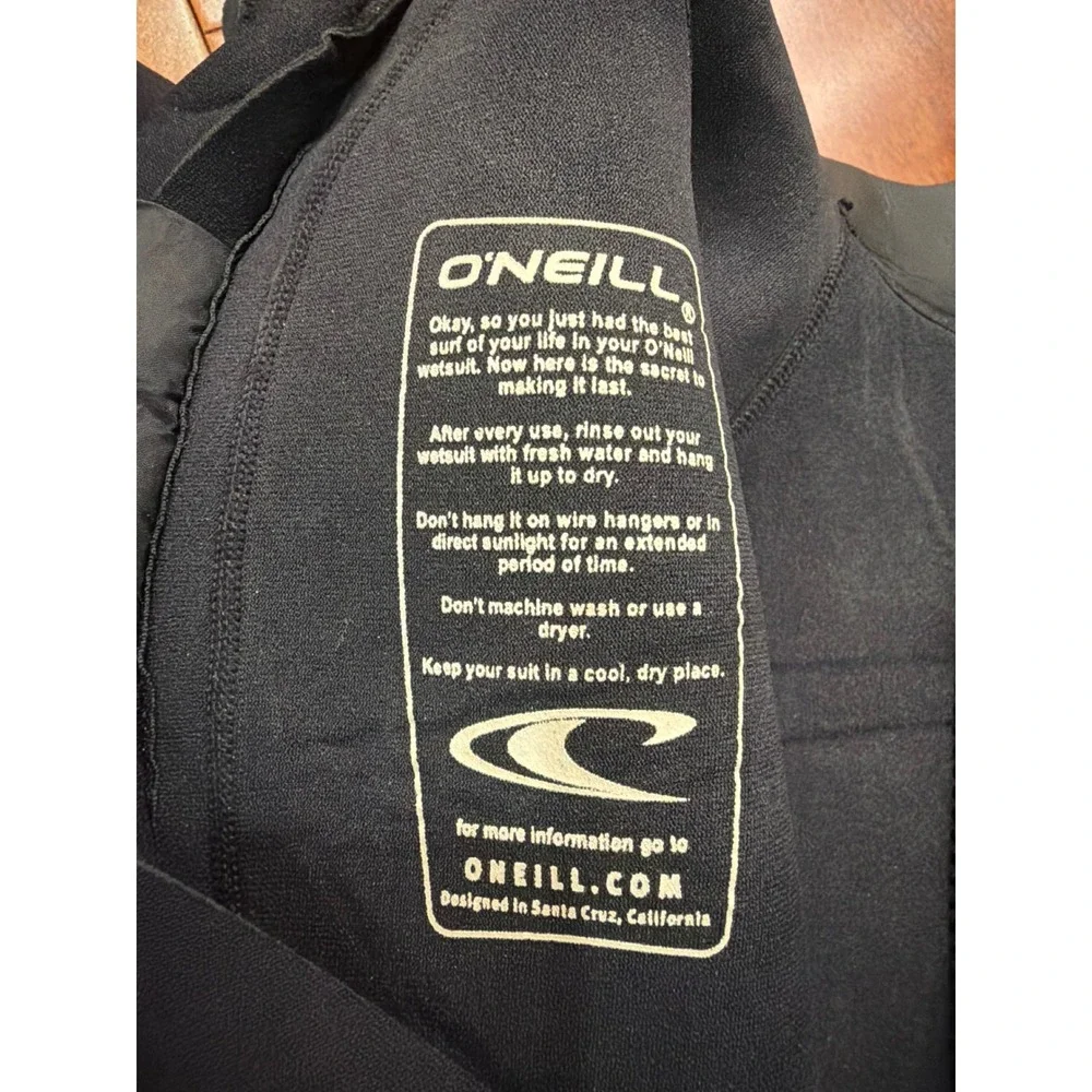 O'Neill Full Body Wetsuit Mens Black Seamless Flex Zone 3798 Large